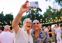 Gary Saperstein and friend