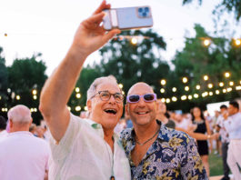 Gary Saperstein and friend