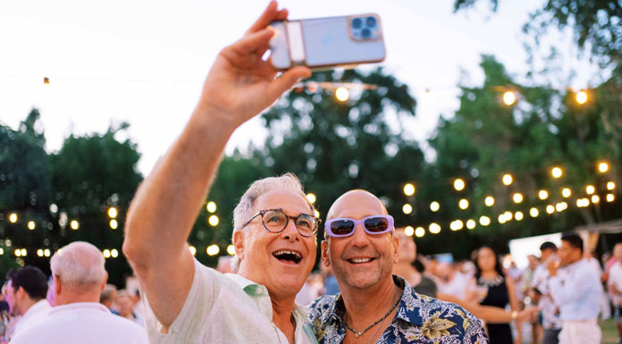 Gary Saperstein and friend