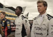 Scene from the movie 'F1"