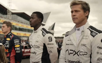 Scene from the movie 'F1"
