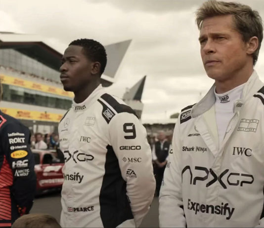 Scene from the movie 'F1"