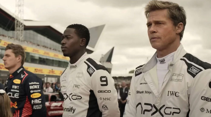 Scene from the movie 'F1"