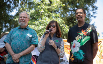 Council members at Healdsburg event