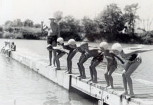 swimmers ready to go