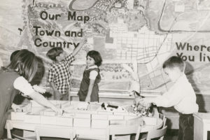 Fitch Mountain Elementary in 1966
