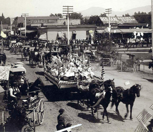 1896 Healdsburg 4th of July parade