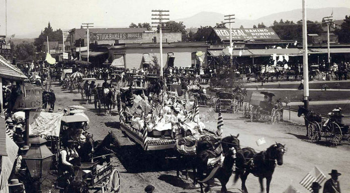 1896 Healdsburg 4th of July parade