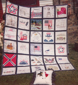 Patriotic quilt