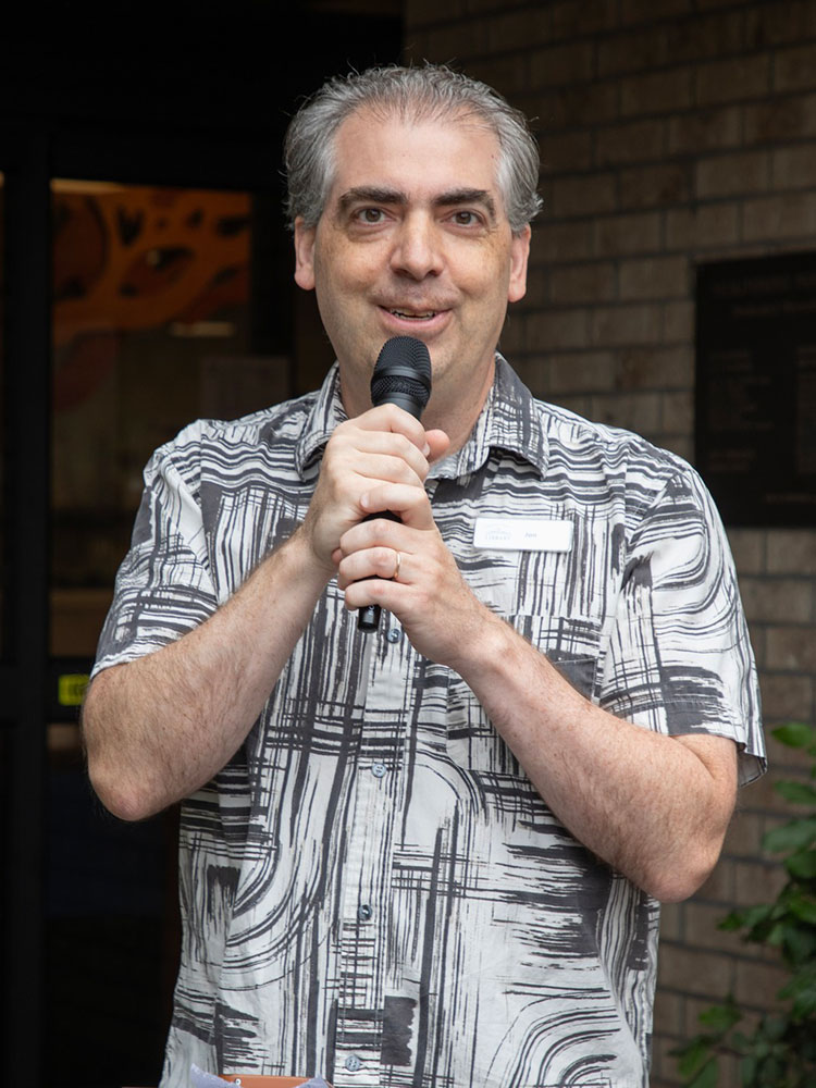 Healdsburg Librarian Jon Haupt