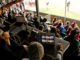 Grandstand view of baseball
