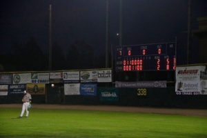 Lonely right fielder