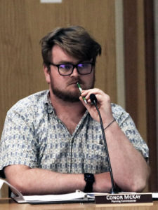 Connor McKay of Planning Commission