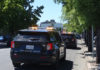 Police cars in Healdsburg,