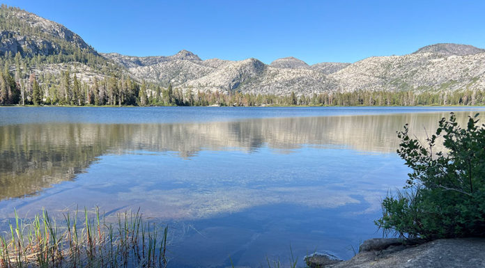 Lake Vernon at Hetch Hetchy headwaters