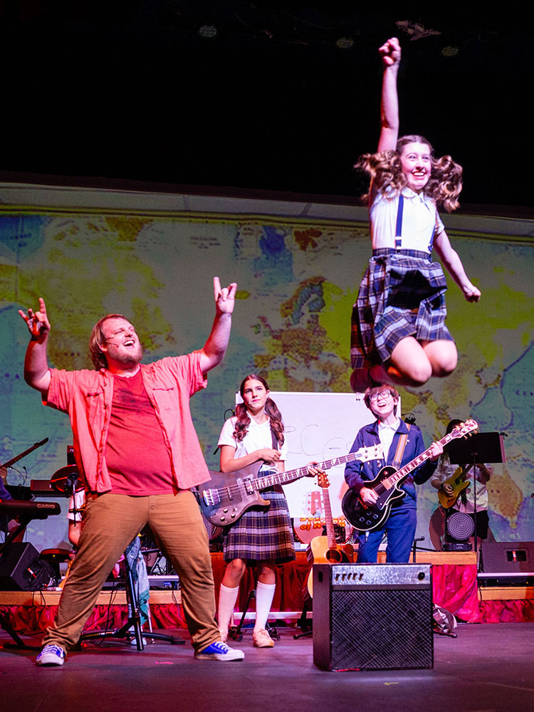 'School of Rock' on stage