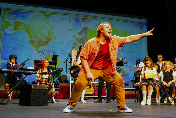 'School of Rock' on stage