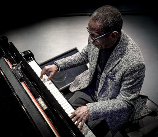 George Cables at the piano