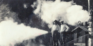 Steam well at the Geysers