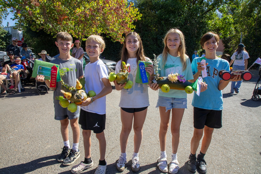 Decorated Zucchini winners, age 8-15