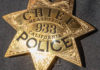 Badge of Healdsburg Police Chief