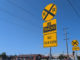 Train crossing signs in Windsor
