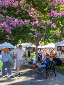 Healdsburg Arts Festival in the Plaza