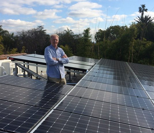 Eco-entertainer in town for Short Film Fest Ed Begley Jr at home in Studio City