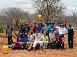 Bee in Kenya group shot
