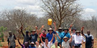 Healdsburg Happenings: Sept. 18 – 26 Bee in Kenya group shot