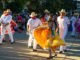 Dancers in the Healdsburg Plaza