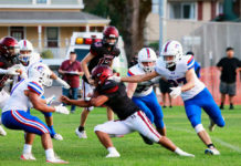 Frank Rea on the run