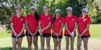 Golfing girls on another run 2025 Healdsburg High fall golf team