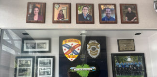 Police Log: August 18-24 Police paraphernalia