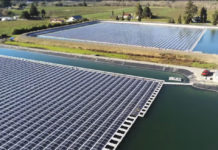 Solar array in Healdsburg
