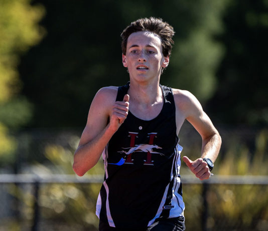 Jake McWilliams on track