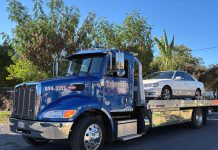 Early morning chase through Healdsburg’s back roads Tow truck in Cloverdale