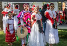 Healdsburg Happenings, Oct. 23 – 31 Dia de Muertos dancers in Healdsbyrg