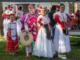 Healdsburg Happenings, Oct. 23 – 31 Dia de Muertos dancers in Healdsbyrg