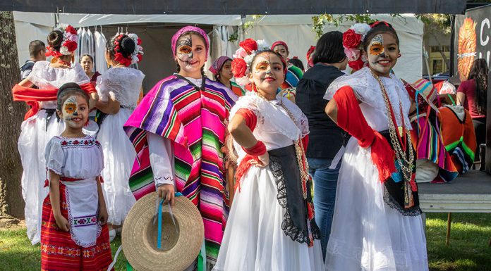 Healdsburg Happenings, Oct. 23 – 31 Dia de Muertos dancers in Healdsbyrg
