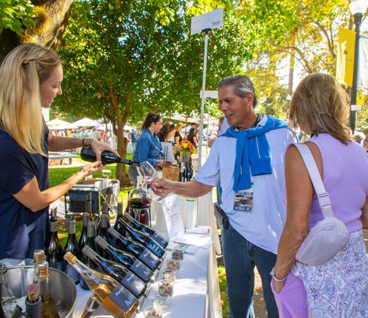 Winetasting at Healdsburg Crush!