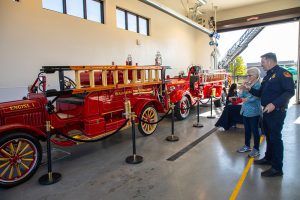 Tour of the new fire trucks