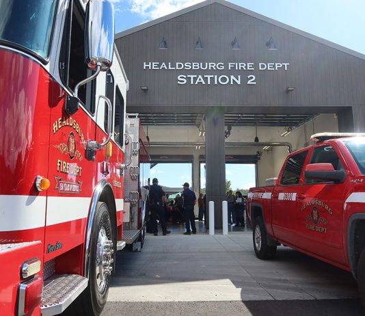 Healdsburg Fire Station No. 2 opens its doors New healdsburg fire station 2