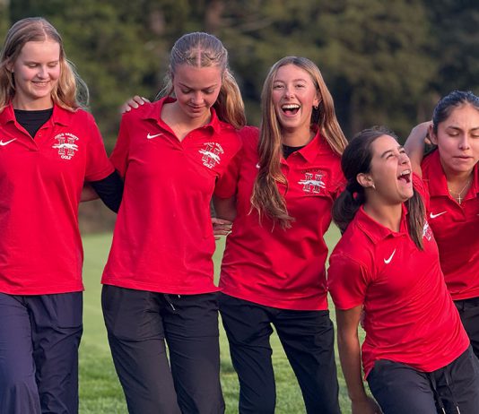 Girls golf team takes NBL Redwood pennant Healdsburg girls golf NBL Redwood champions, 2025