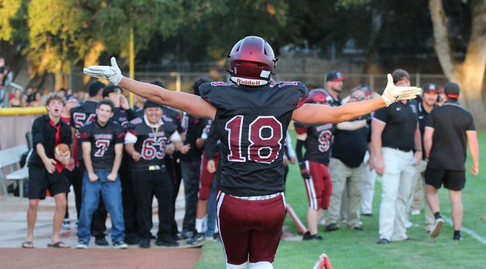 Benefit for girls flag football Max Morris scores again