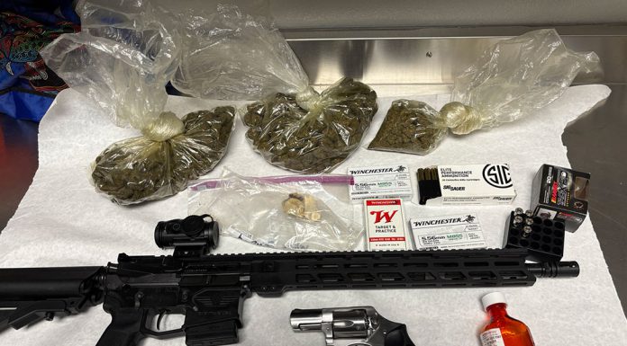 Police Log, Sept. 22 – 28 Evidence table.