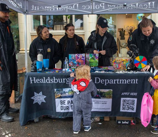 Police Log, Oct. 13-19 Police Table at Dia de Muertos