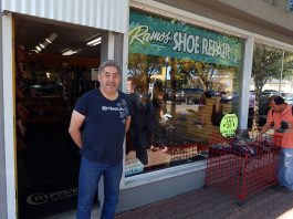 Cobbler resists retirement as renovation approved Ramos Shoe Repair, Healdsburg