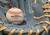 Snapshot: Showy Shohei in playoff game Baseball glove and ball