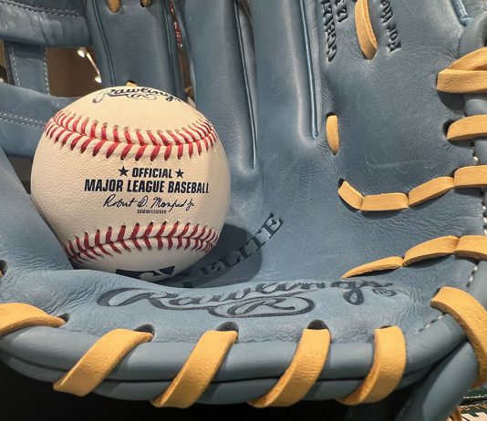 Snapshot: Showy Shohei in playoff game Baseball glove and ball